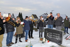 2017-02-04 Fanfare durch unsere Blechbläser