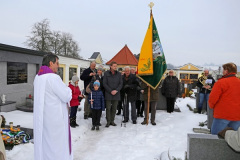 2017-02-04 Vereinsfahne ist natürlich auch dabei