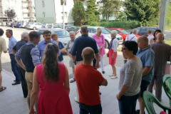 2017-07-07 Empfang vor dem Turnerheim
