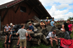 2017-08-12 Kurze Pause am Wegesrand