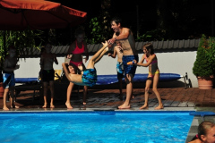 2017-08-14 Badespaß für die Kinder bei Schio daheim