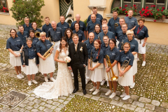 2018-08-25 Hochzeit unserer Saxophonistin Anita mit Florian