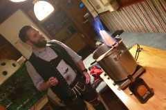 2020-01-31 Feuerzangenbowle nach getaner Arbeit