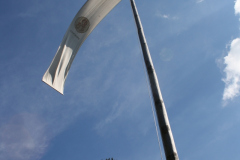 2020-09-03 Unsere Fahne im Wind
