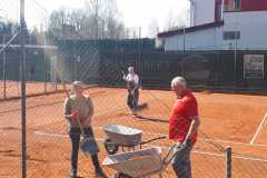2021-03-26 Instandsetzung der Tennisplätze
