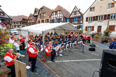 2022-08-25 Zusammenspiel mit der Blasmusik von Dambach-la-ville