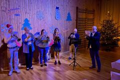 2024-12-21 Eröffnung durch die Weihnachtsbläser