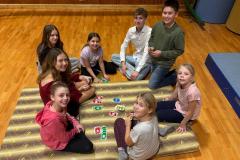 2024-12-21 Unsere Jugend beim Feiern