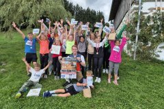 2025-08-28 Werbung für unseren Landl-Lauf