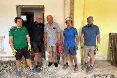 2026-05-22 Besuch von Turnerheim-Erbauer Siegi Geyer