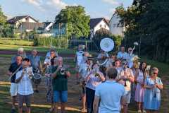 2026-08-08 Ein Ständchen für und mit unserem Sousaphonisten Schio