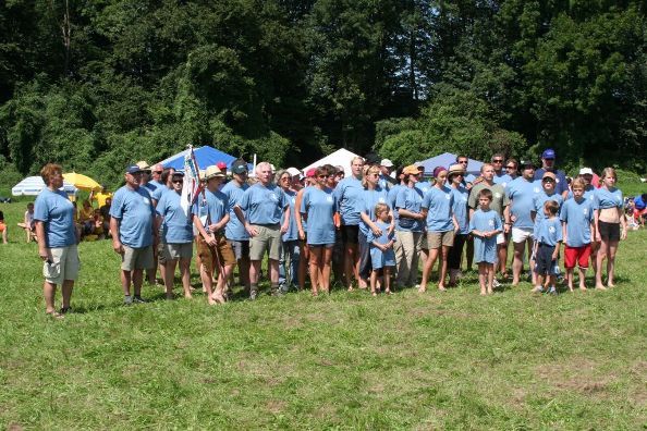 2009-08-16 Der Neumarkter Turnverein bei der Hauptmeldung