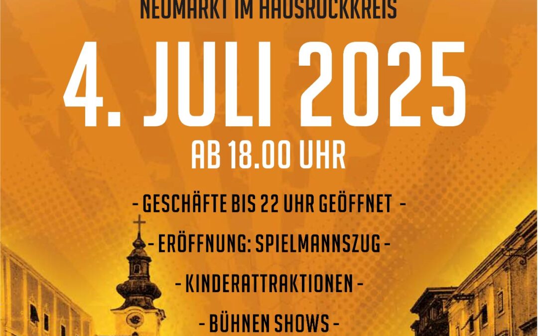 Marktfest Neumarkt 2025